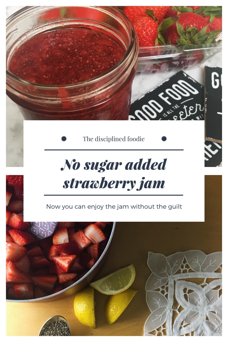 no sugar added strawberry jam recipe with chia seeds