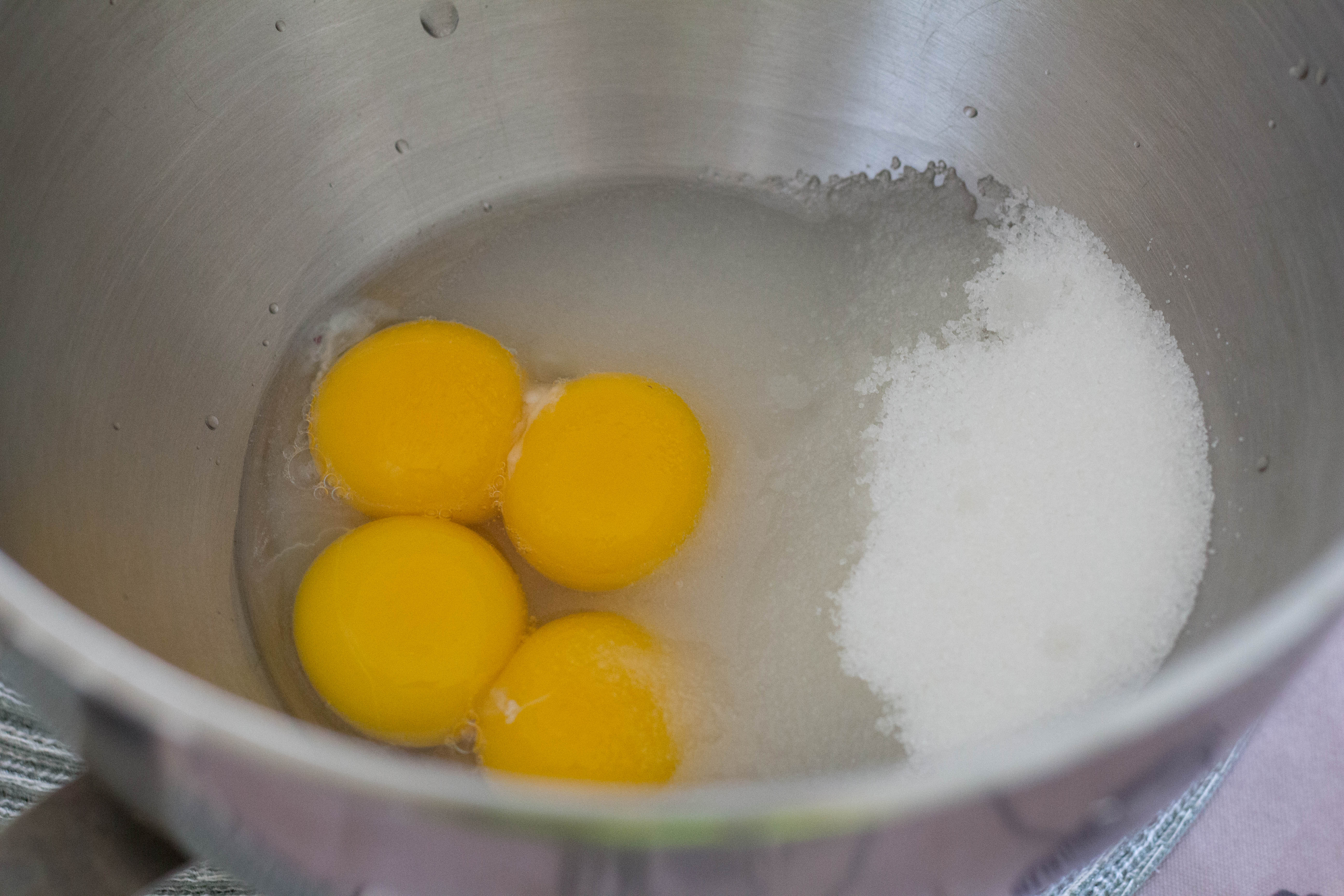 egg yolks sugar and butter