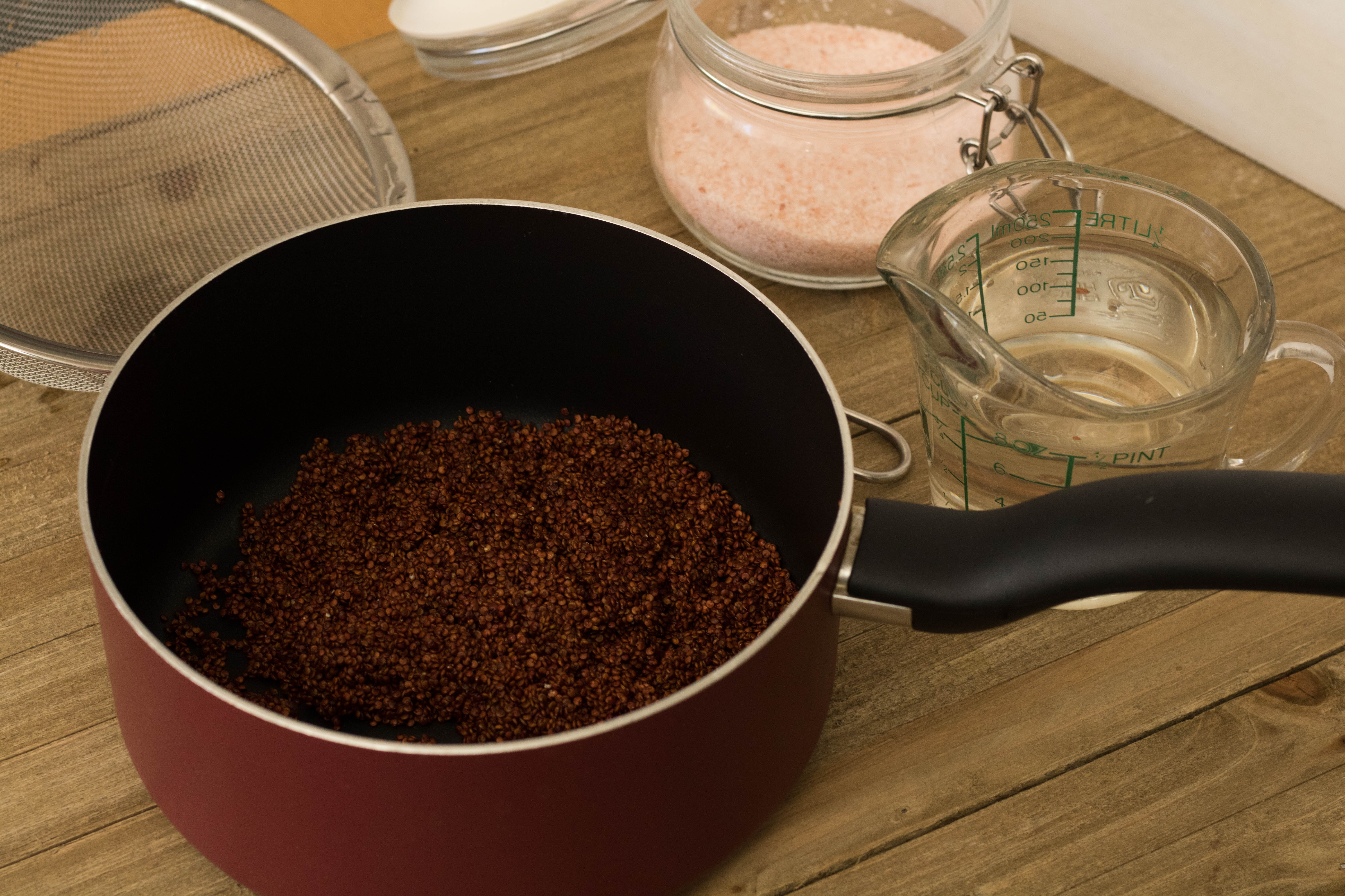 How to cook red quinoa