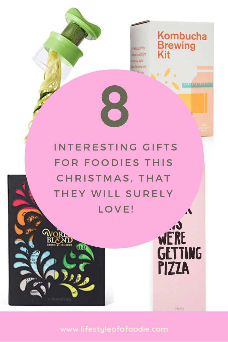 The 8 most interesting gifts for foodies this christmas, that they will surely love!