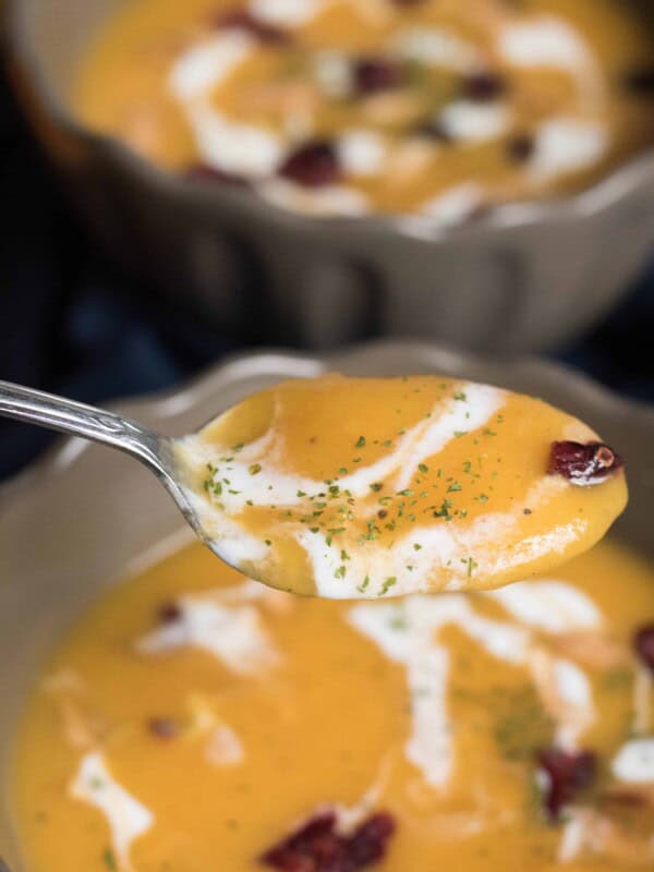 delicious butternut squash soup