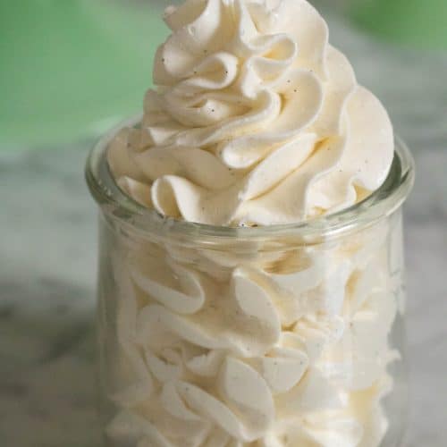 Italian meringue buttercream