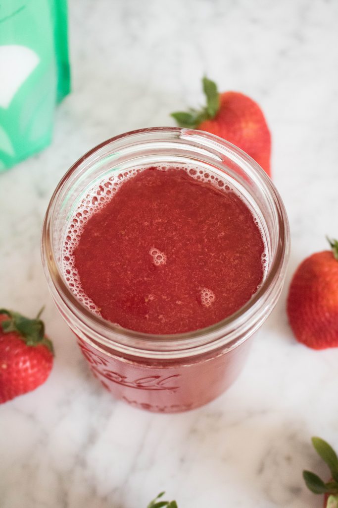 strawberry xylitol simple syrup