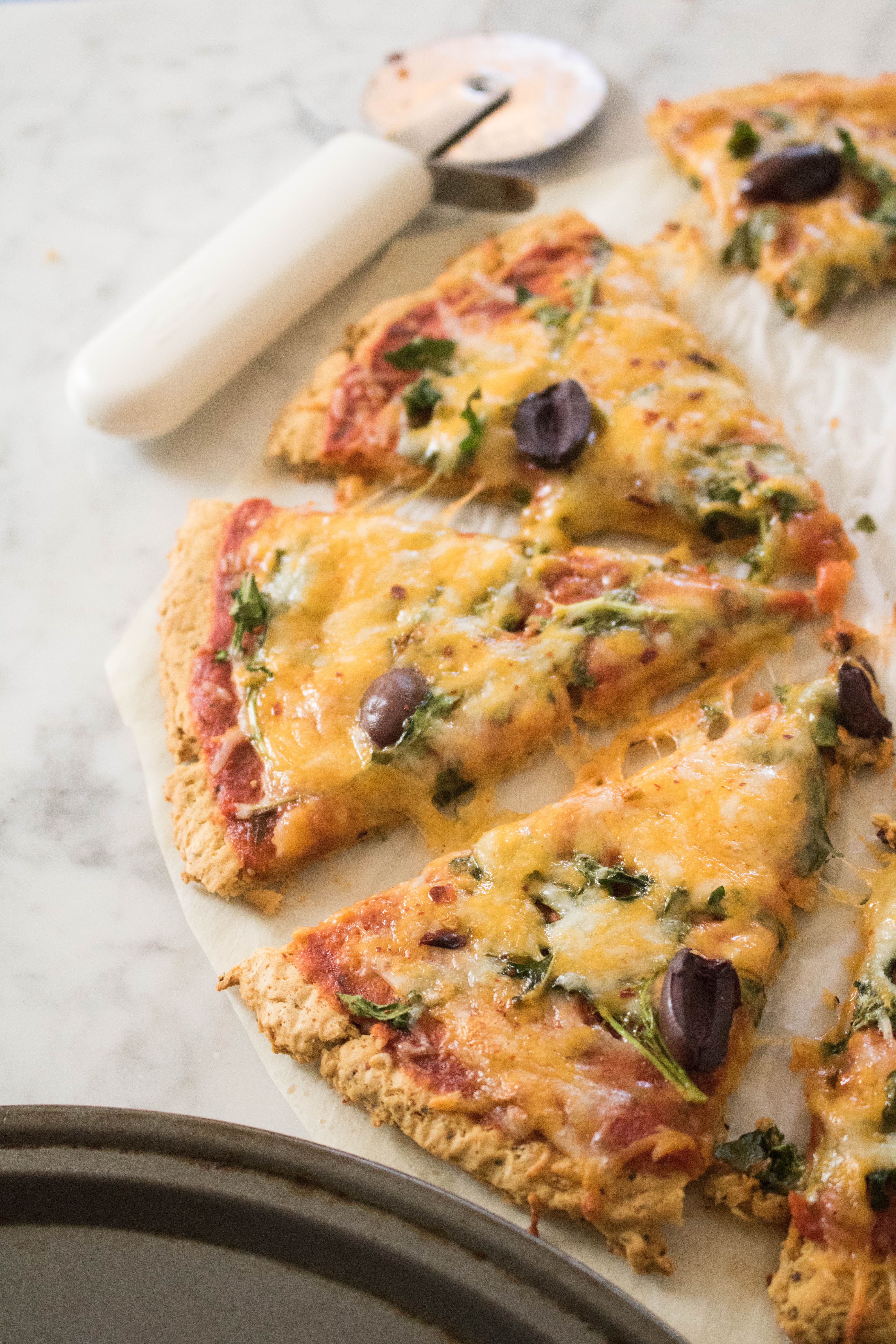 canned Chickpea pizza crust easy recipe