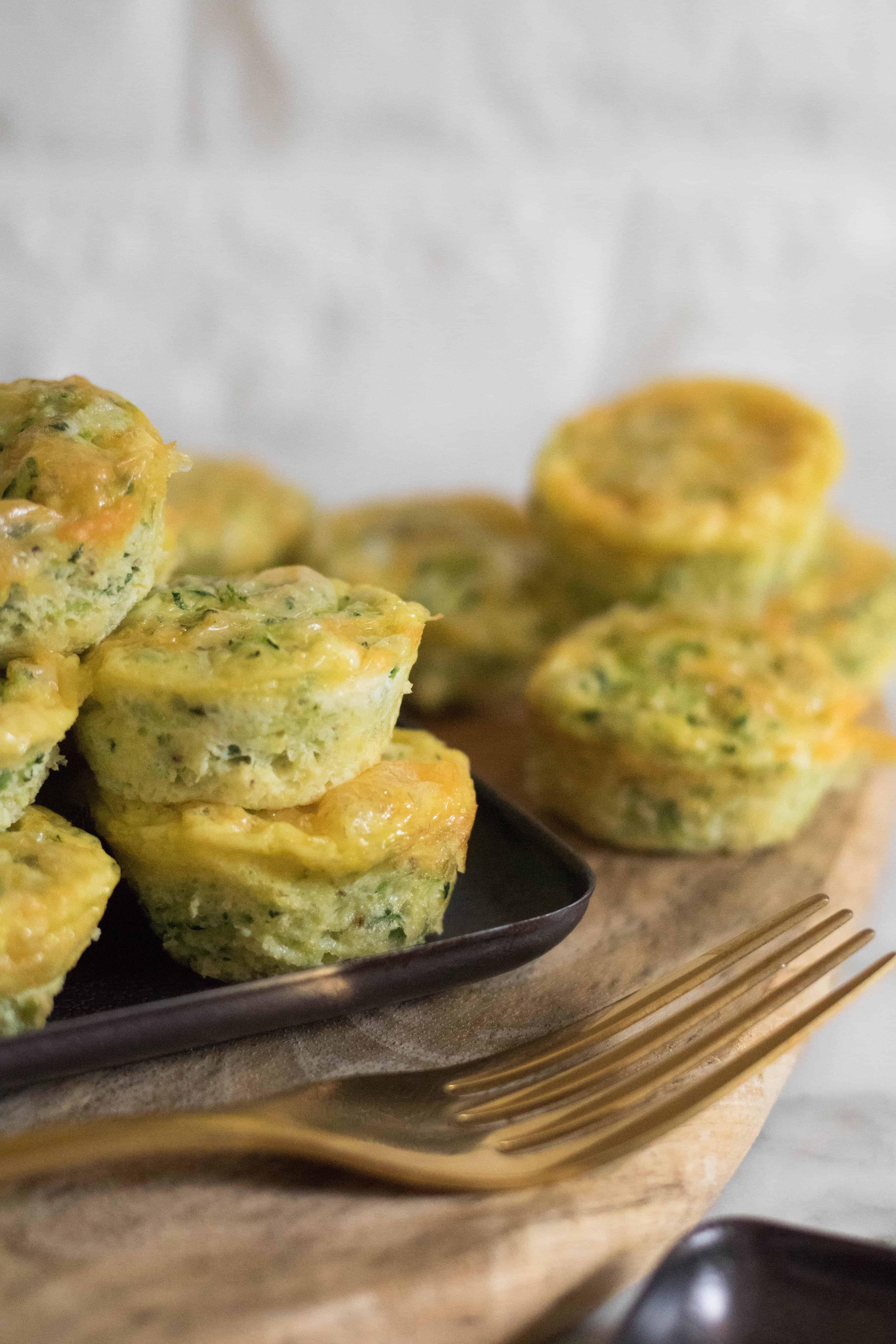 delicious mini Zuccini Frittatas!