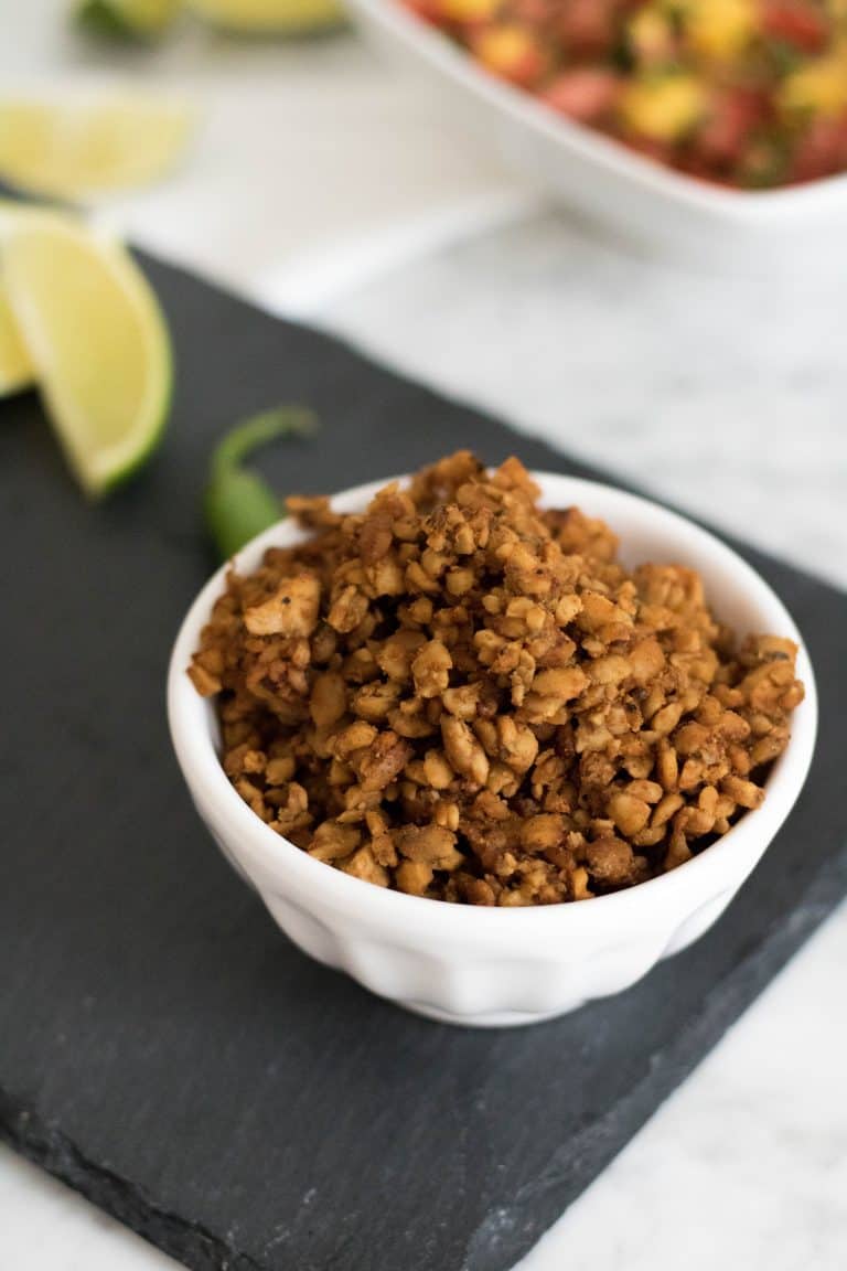 The easiest Vegan Tempeh Taco Meat Lifestyle of a Foodie
