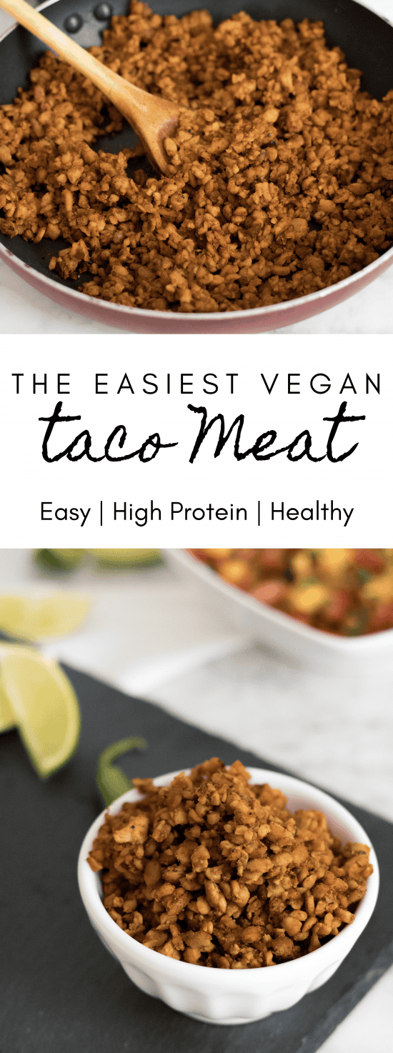 The easiest Vegan Tempeh Taco Meat Lifestyle of a Foodie