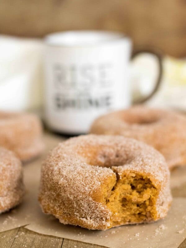 Small batch pumpkin donuts