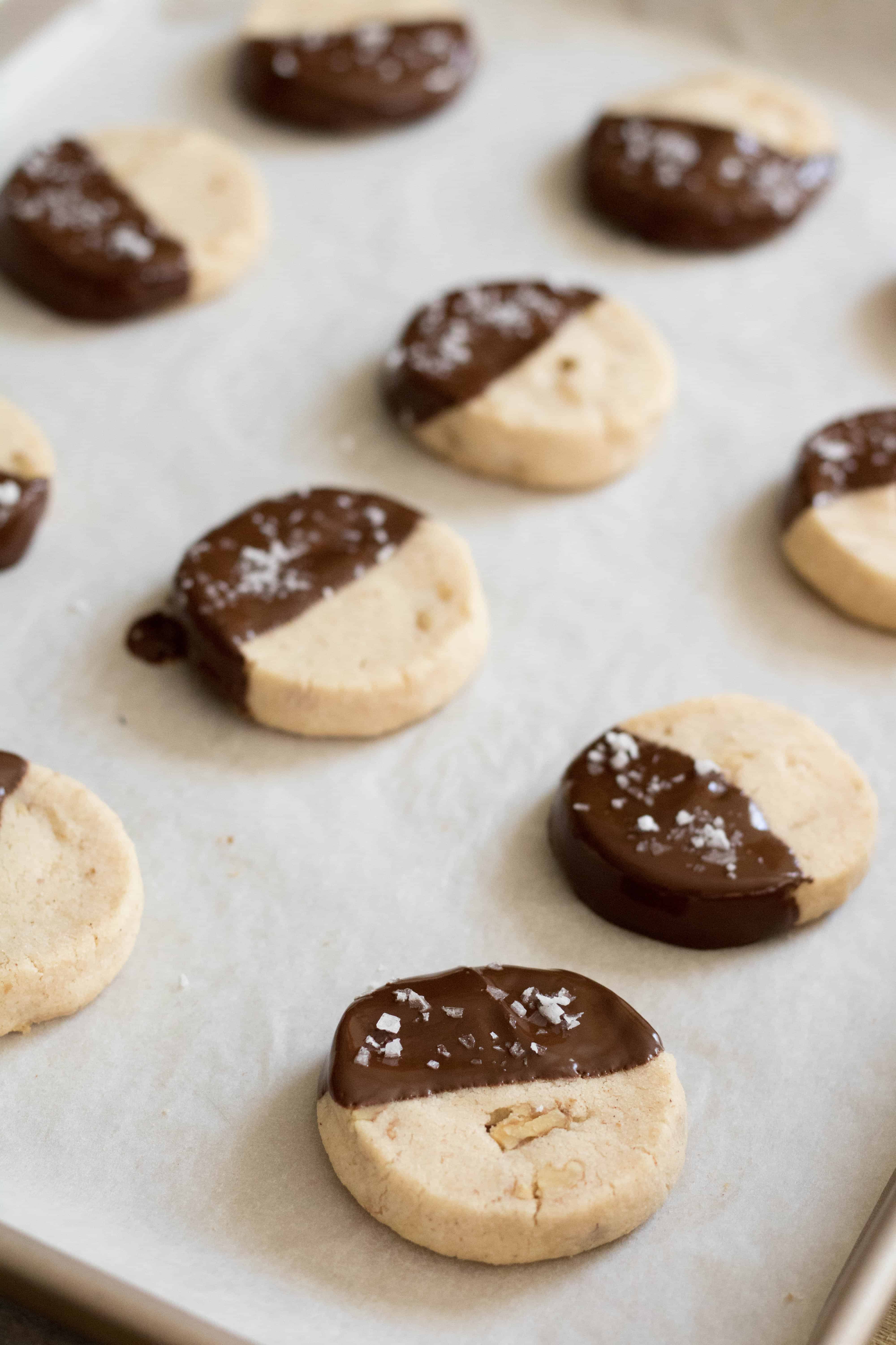 chocolate walnut cut and bake cookies to make when stressed