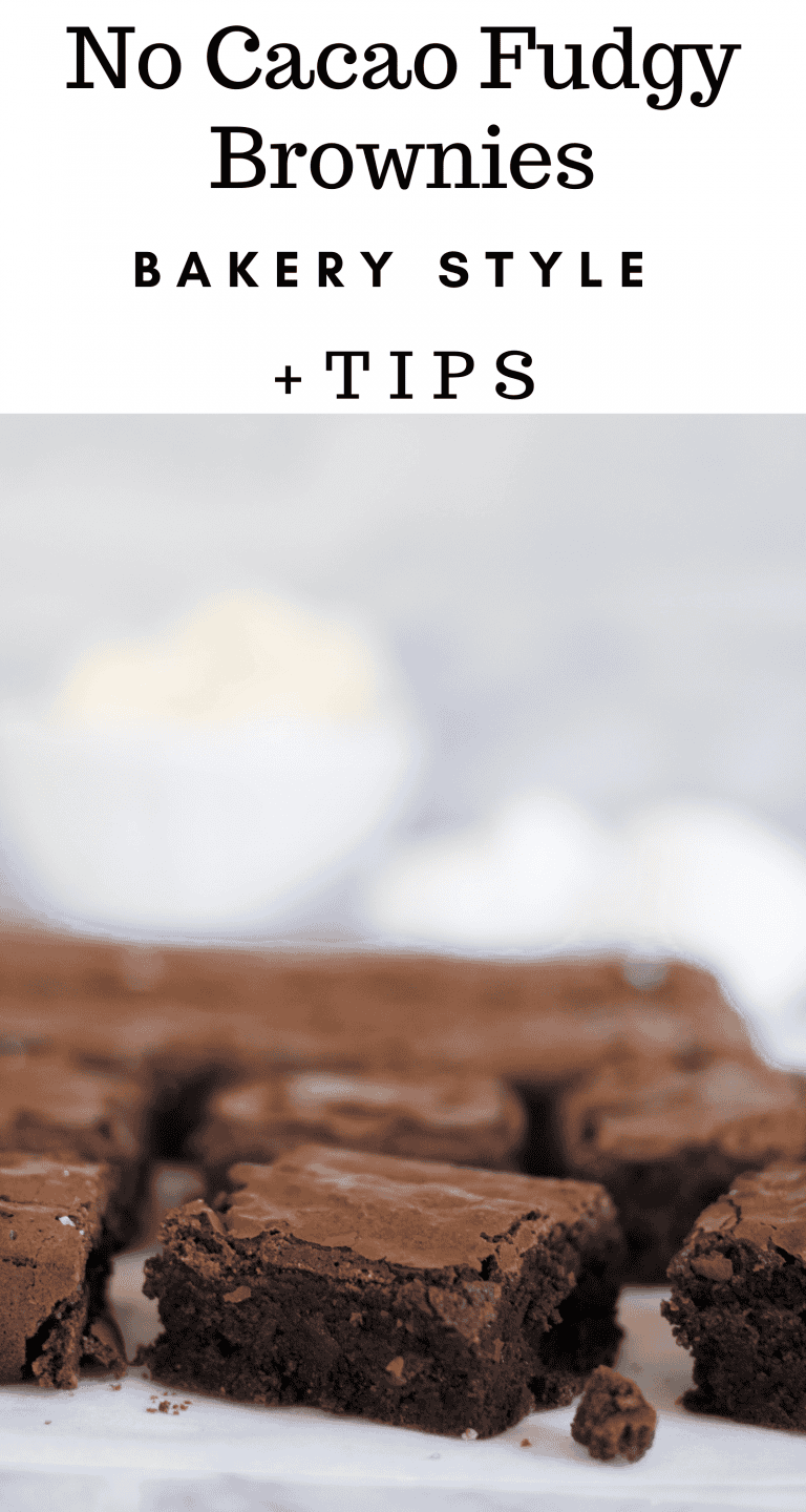 Bakery Style Brownies With no Cocoa Powder+VIDEO+TIPS Lifestyle of a