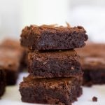 Stress baking Bakery style brownies with no cocoa powder