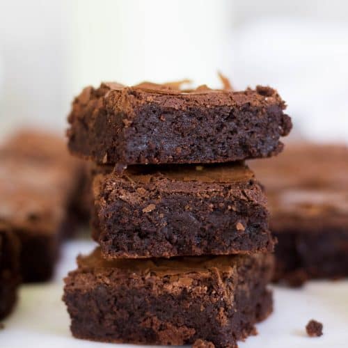 Stress baking Bakery style brownies with no cocoa powder