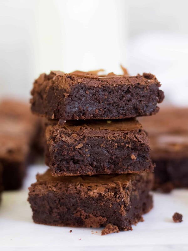 Stress baking Bakery style brownies with no cocoa powder