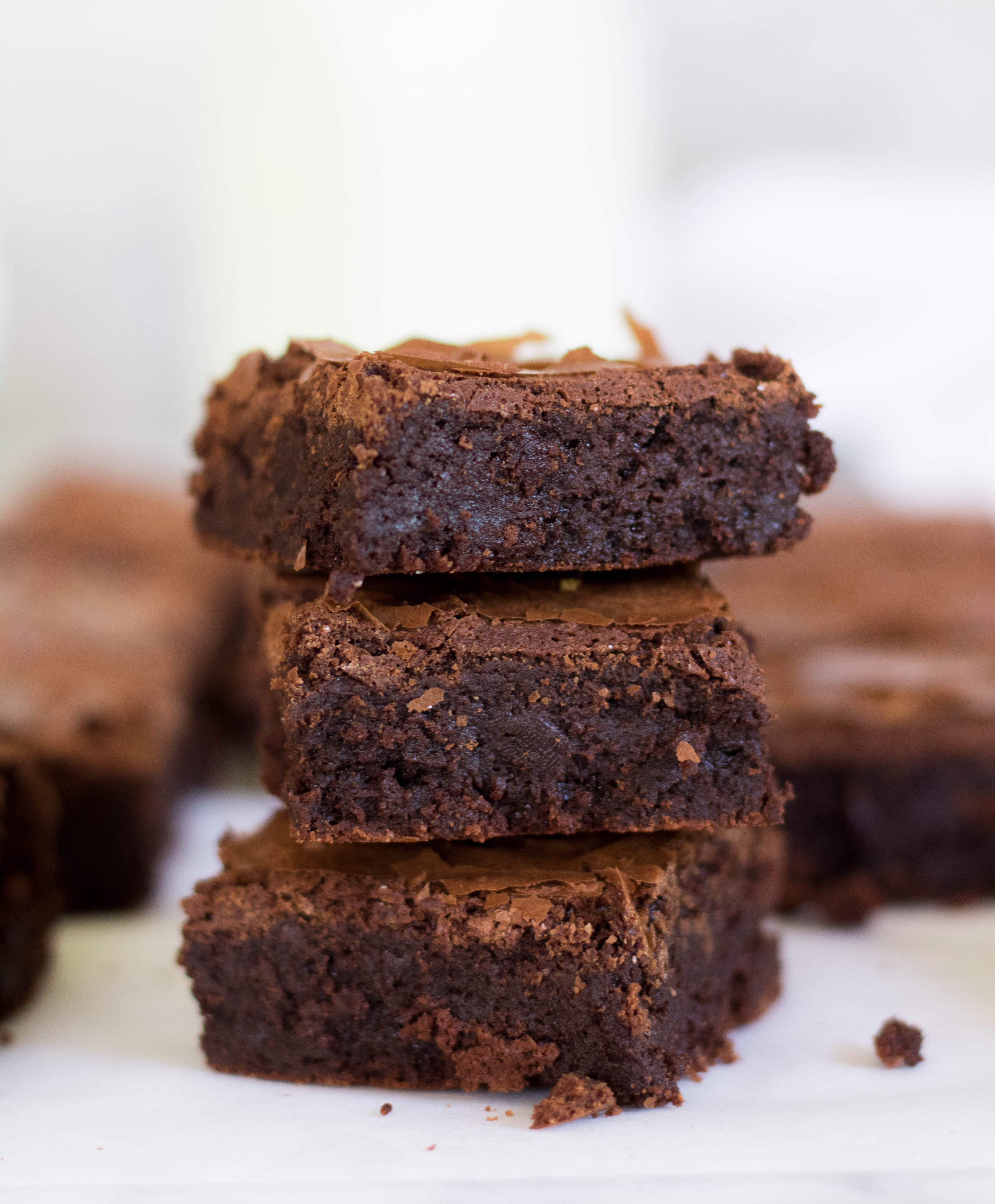 Bakery style brownies with no cocoa powder