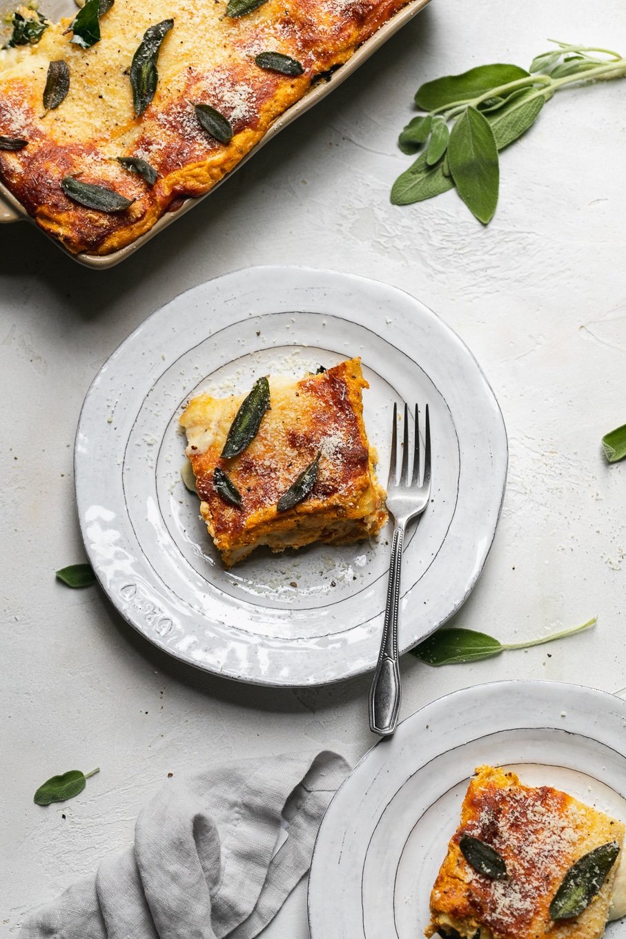 Pumpkin Kale Lasagna from spices in my DNA recipe