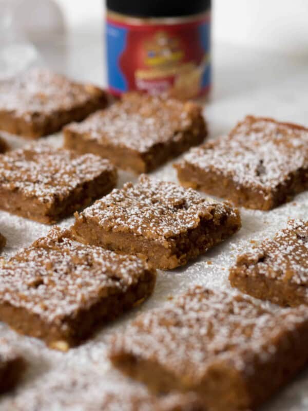 Chickpea pumpkin blondies