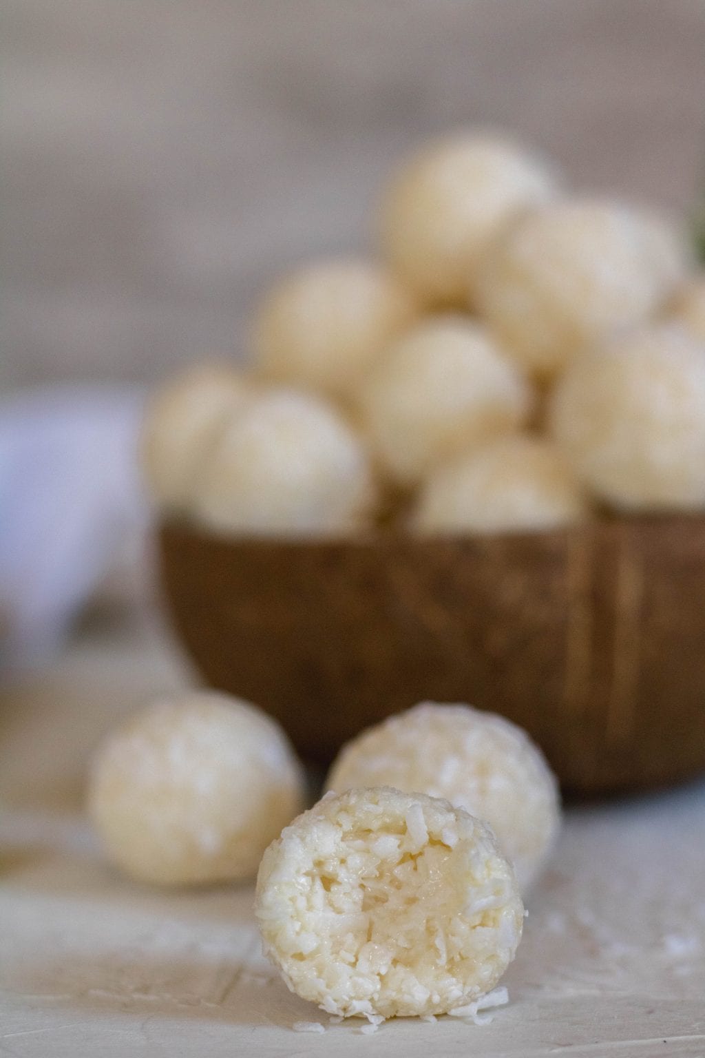 2Ingredient No bake Coconut Balls Lifestyle of a Foodie