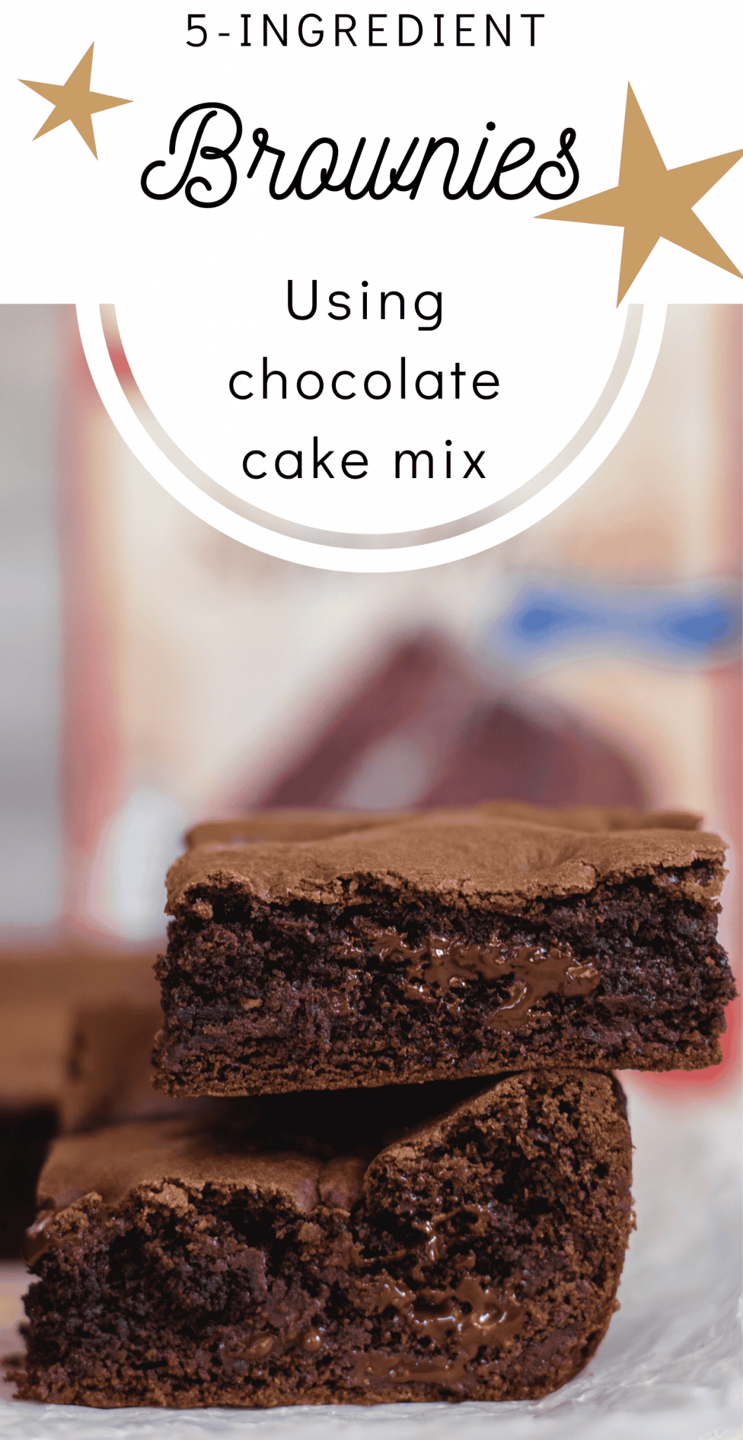The Best Brownies With Cake Mix Lifestyle of a Foodie