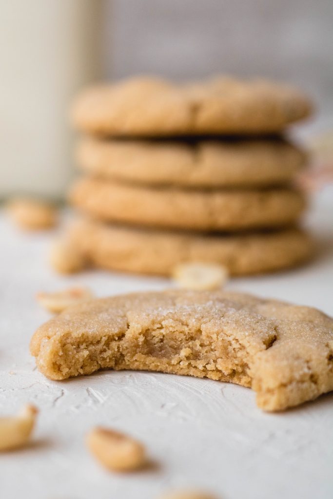 Small batch peanut butter cookies