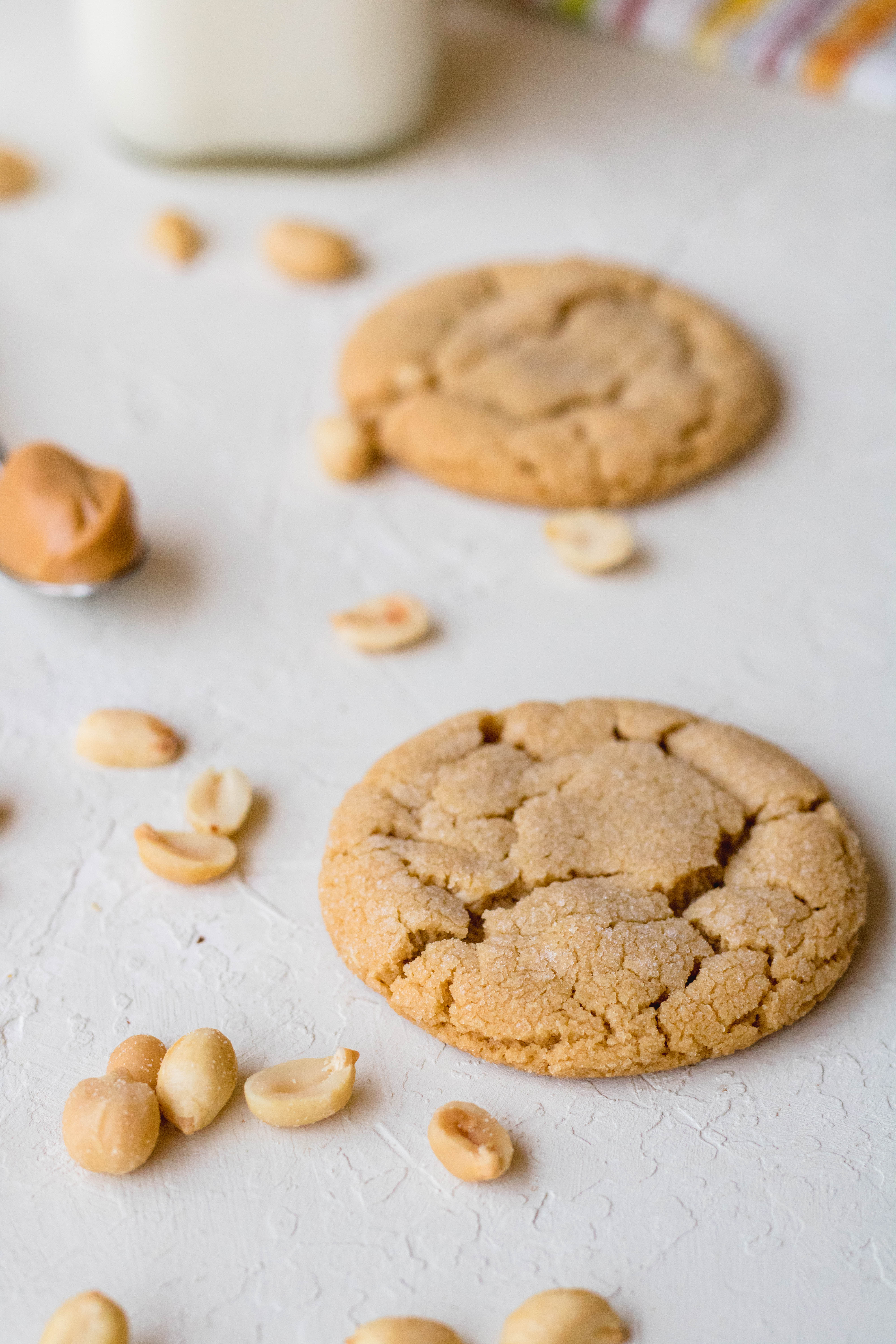 Old fashioned peanut butter cookies