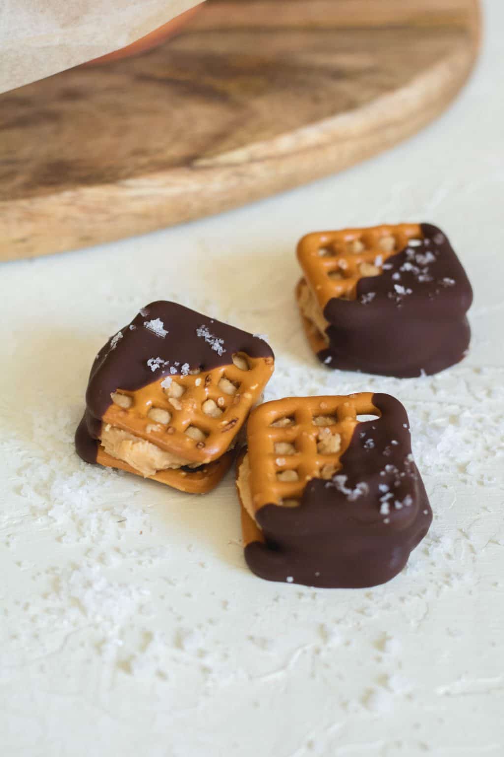 Peanut Butter Buckeye Pretzel Bites Lifestyle of a Foodie