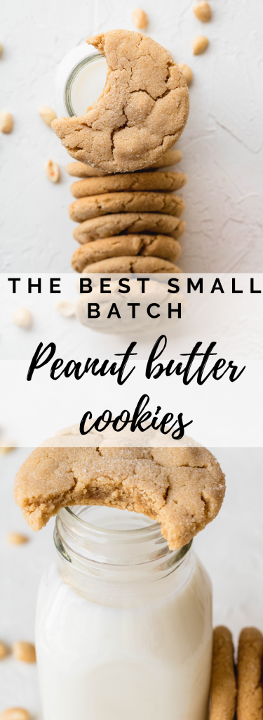 Soft and chewy peanut butter cookies