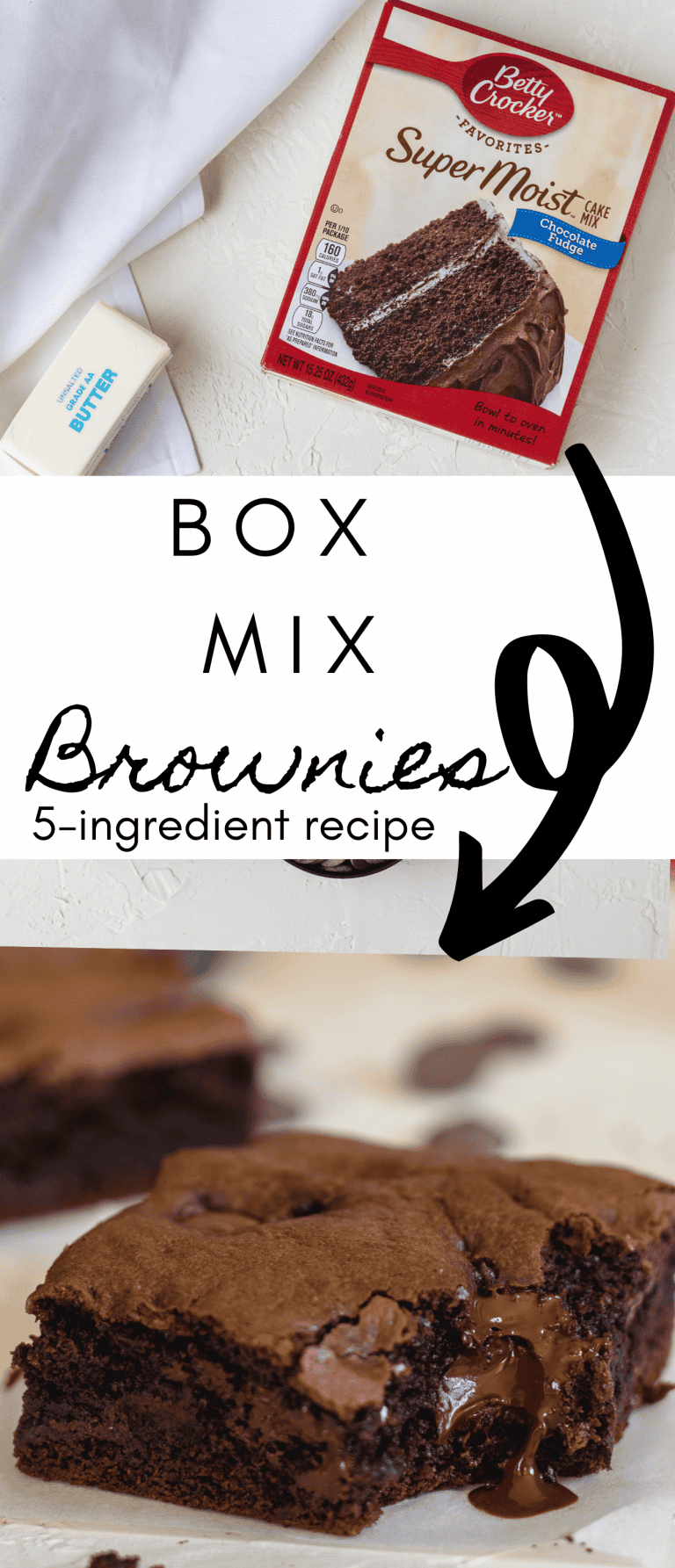The Best Brownies With Cake Mix Lifestyle of a Foodie