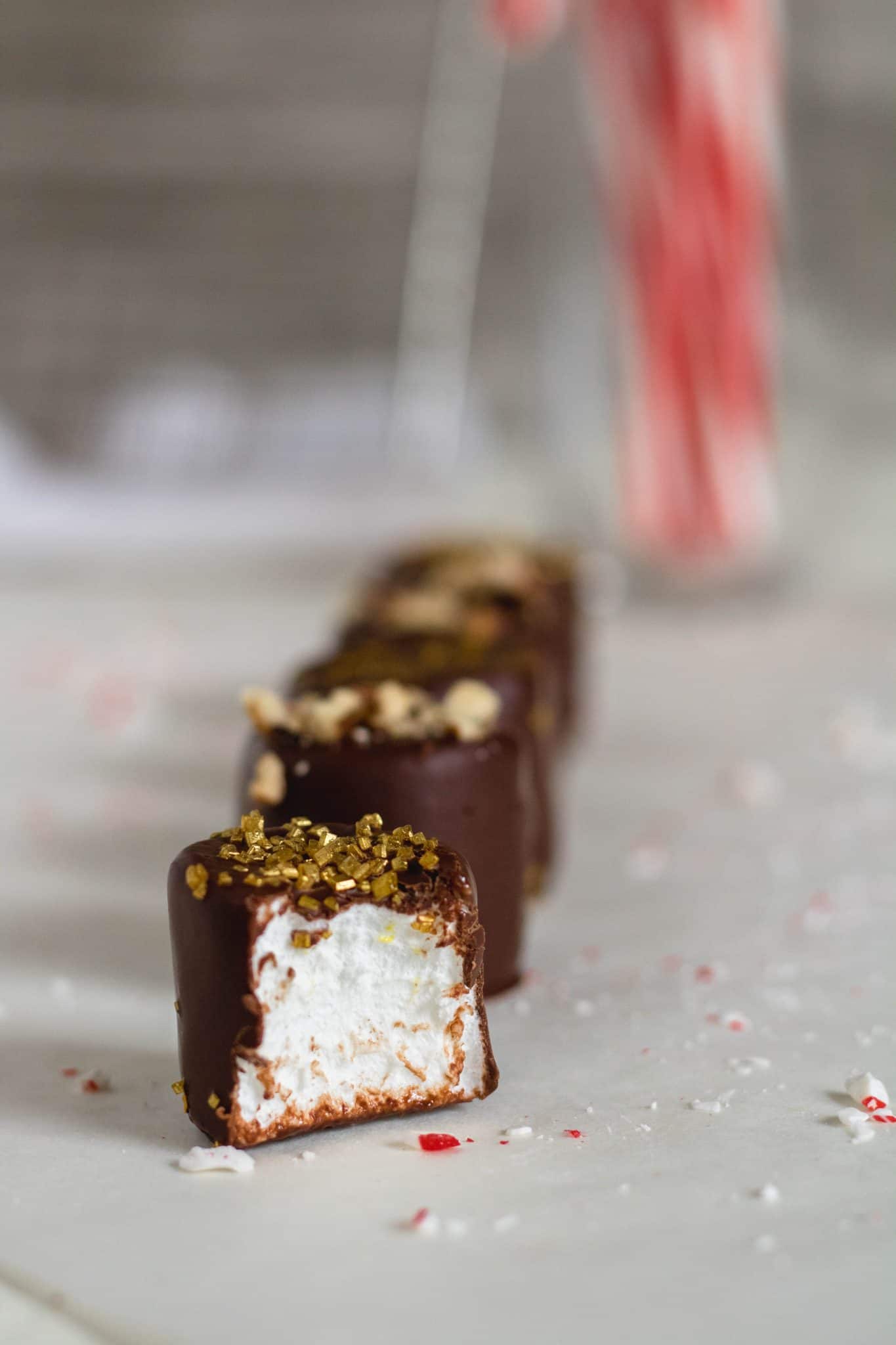 The easiest Chocolate Covered Marshmallows Lifestyle of a Foodie