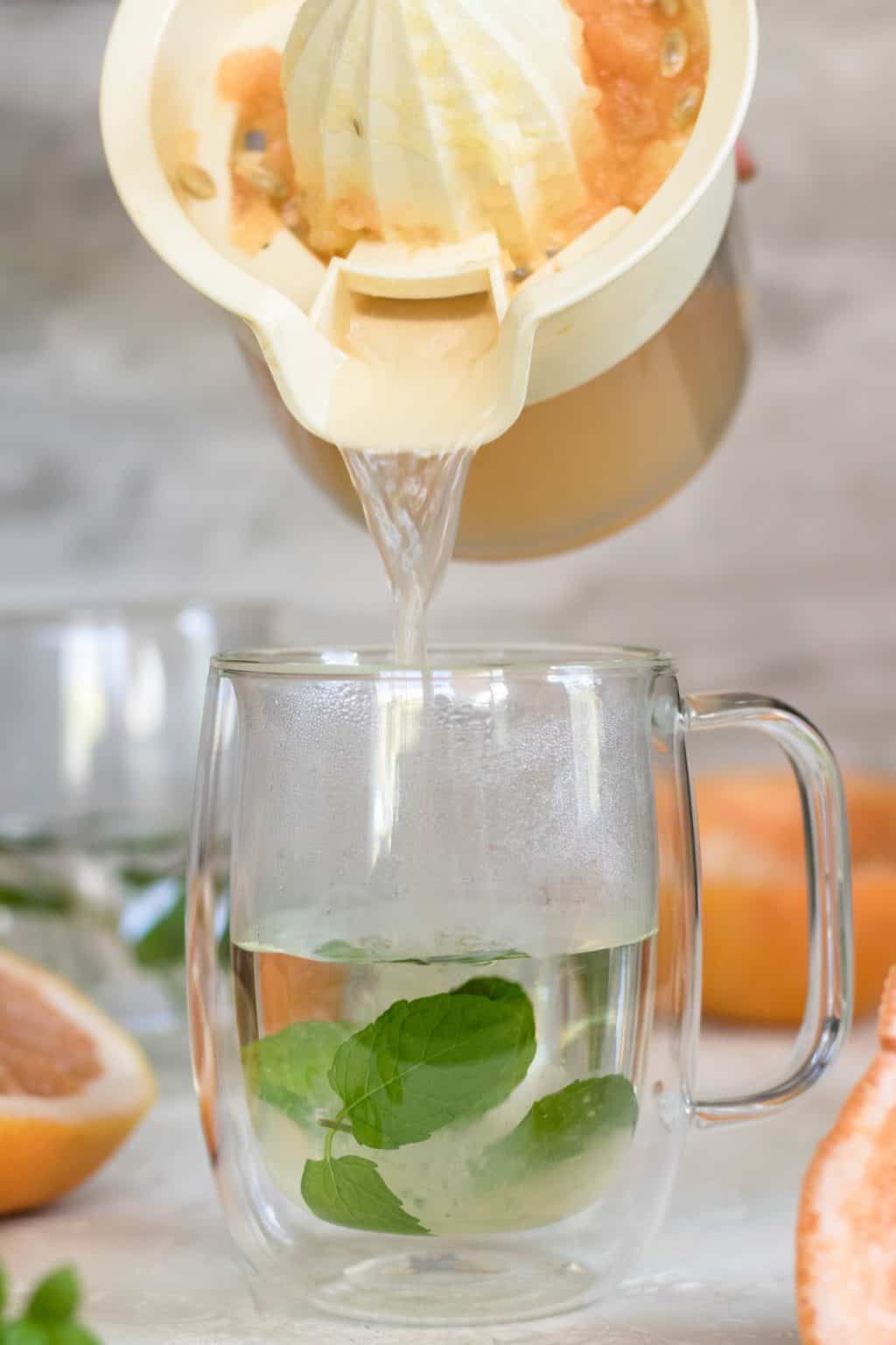 The best Detox Warm Grapefruit Tea Lifestyle of a Foodie