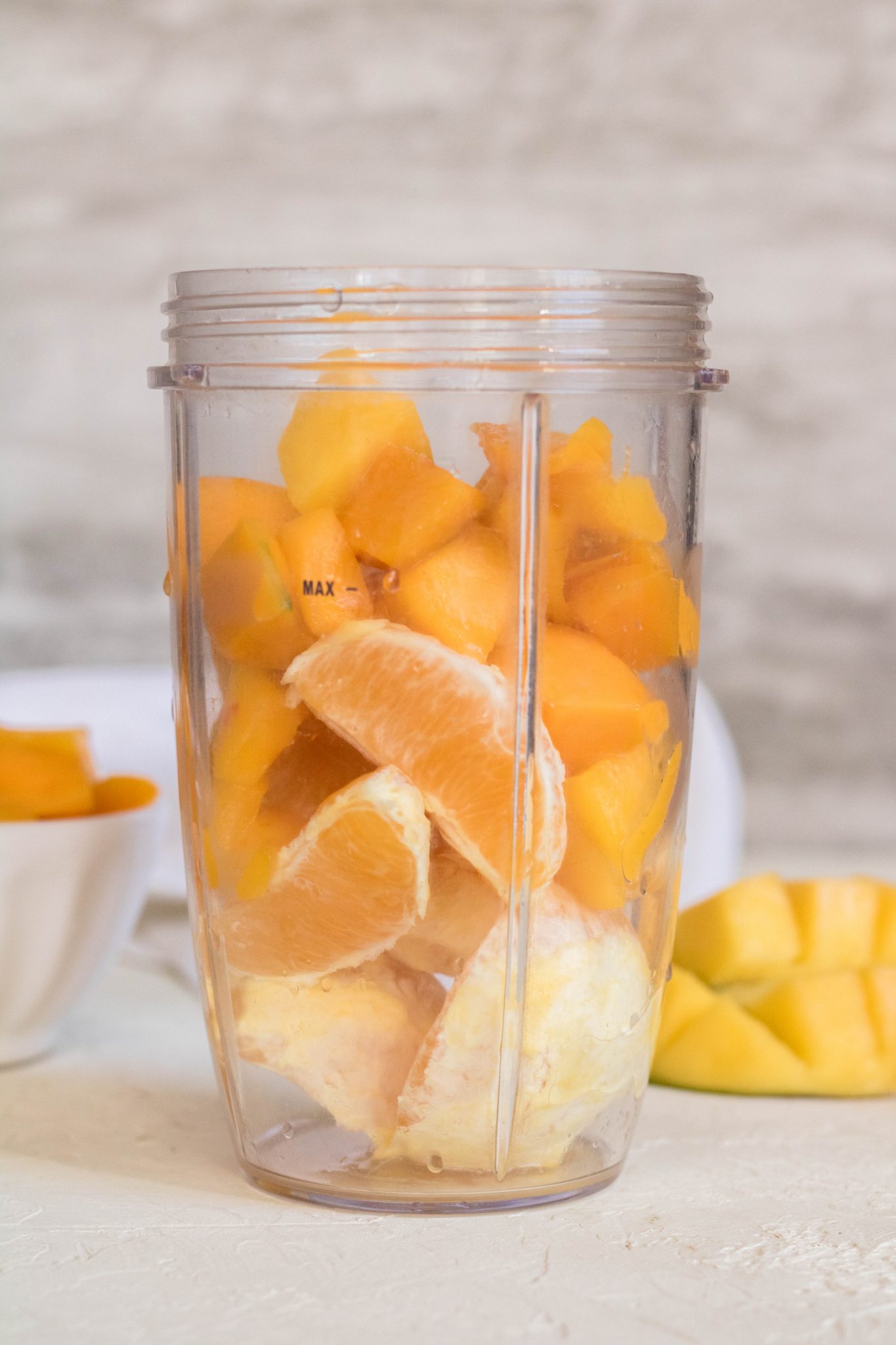 Immune boosting orange mango smoothie Lifestyle of a Foodie