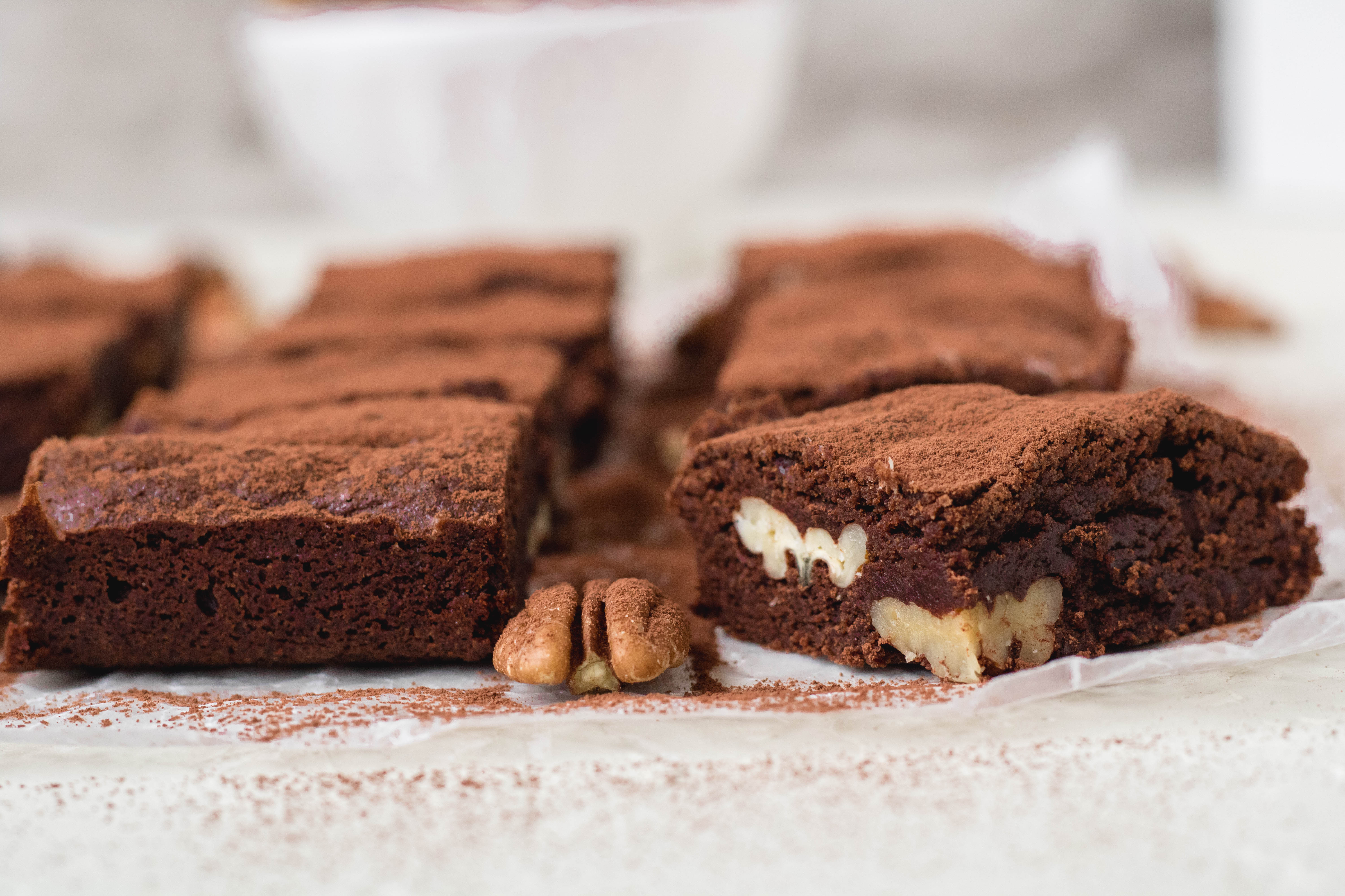 The best chewy brownies with cocoa powder