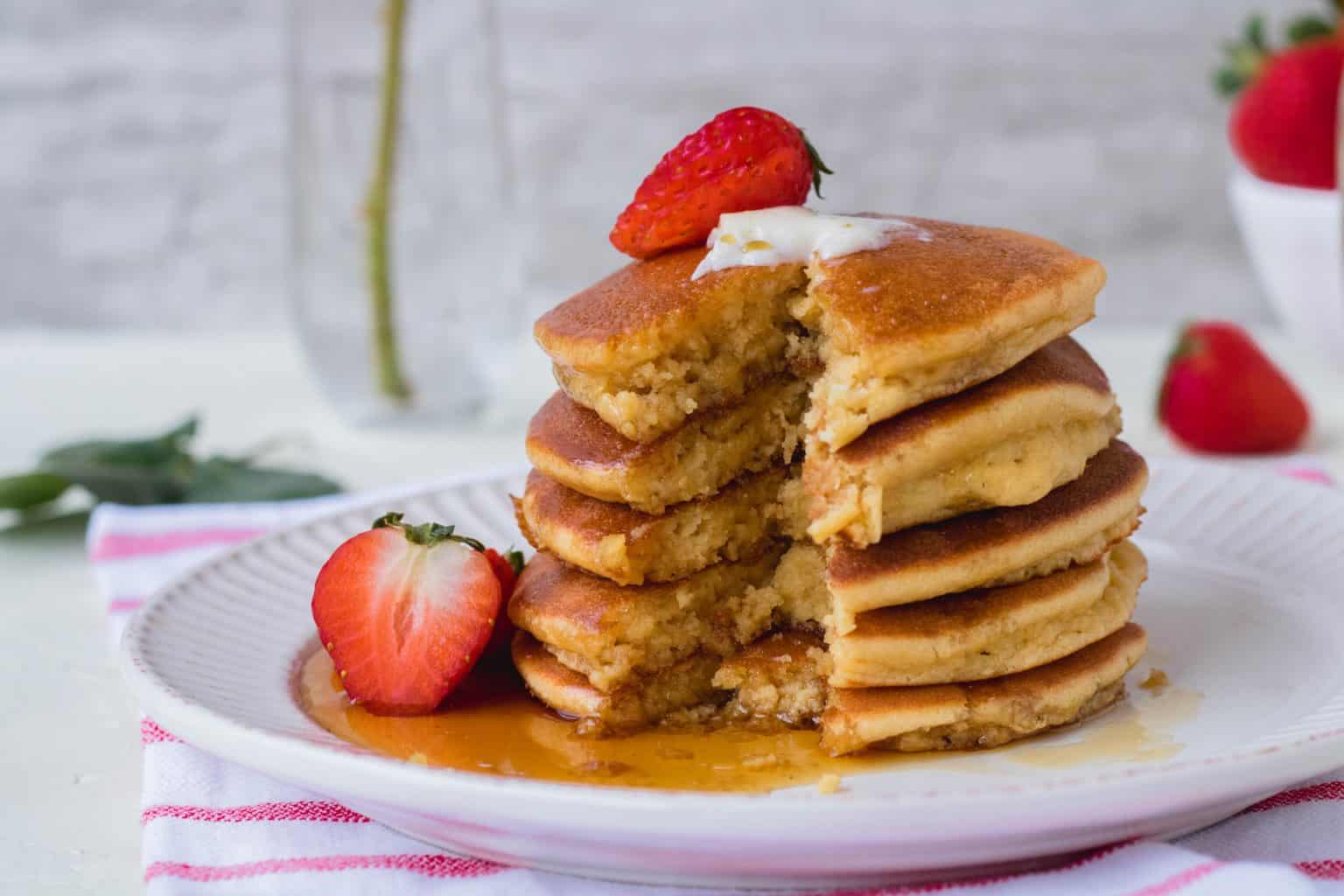 The World's Best Fluffy Almond Flour Pancakes Lifestyle of a Foodie