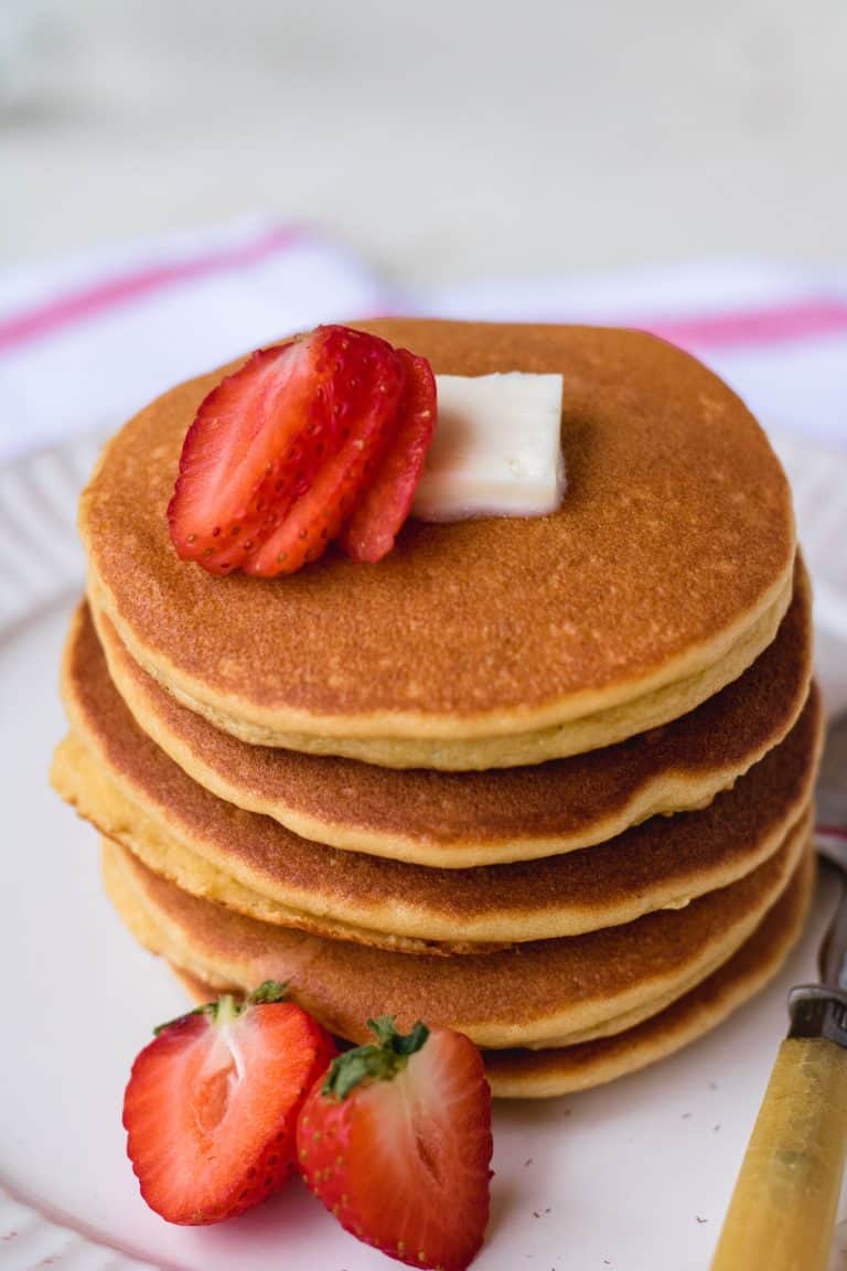 The World's Best Fluffy Almond Flour Pancakes - Lifestyle of a Foodie