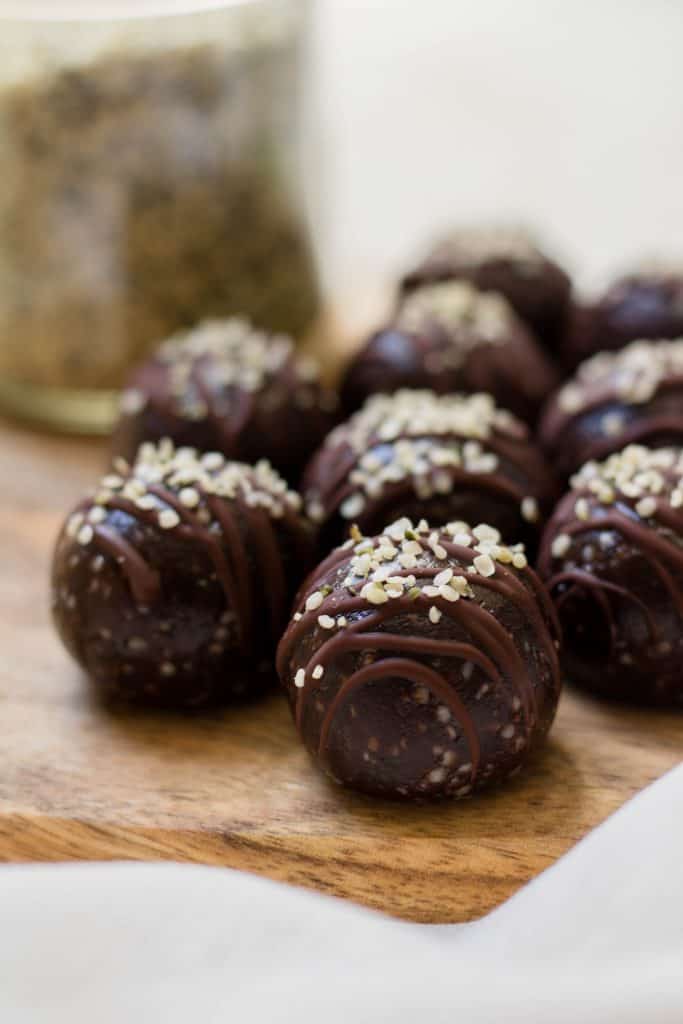 Hemp Seed Chocolate Bliss Balls Lifestyle of a Foodie
