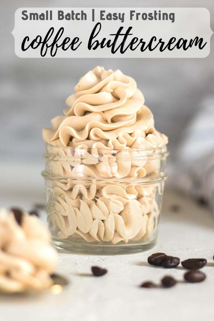 coffee frosting - Small batch coffee buttercream