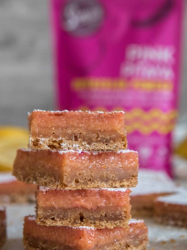 The best pink lemon bars
