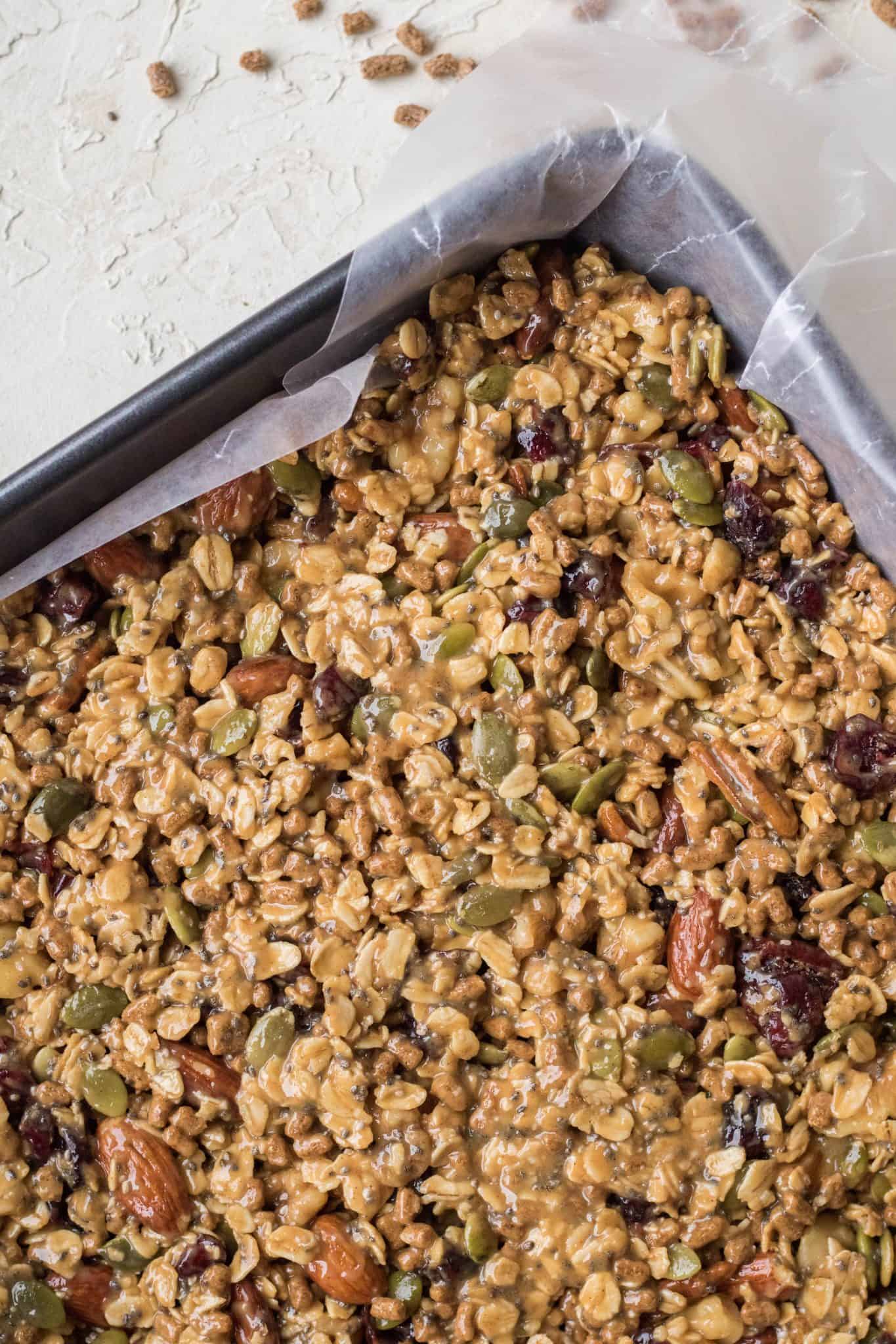 The easiest Trail Mix Energy Bars Recipe Lifestyle of a Foodie