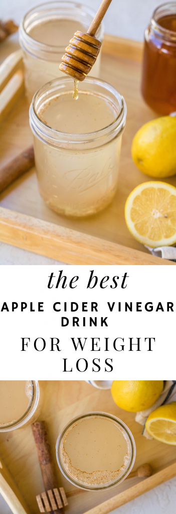 the best apple cider vinegar drink recipe for weight loss  