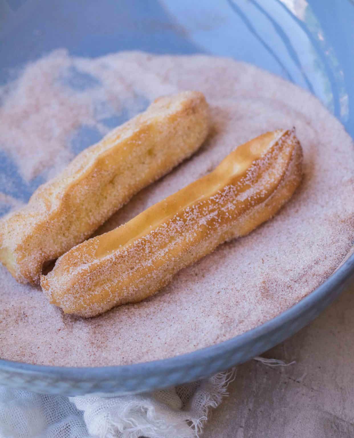 The best Air Fryer Churros Lifestyle of a Foodie