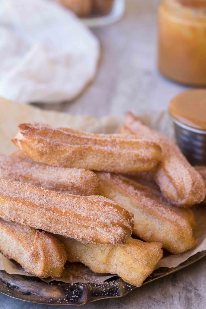 The best Air Fryer Churros Lifestyle of a Foodie