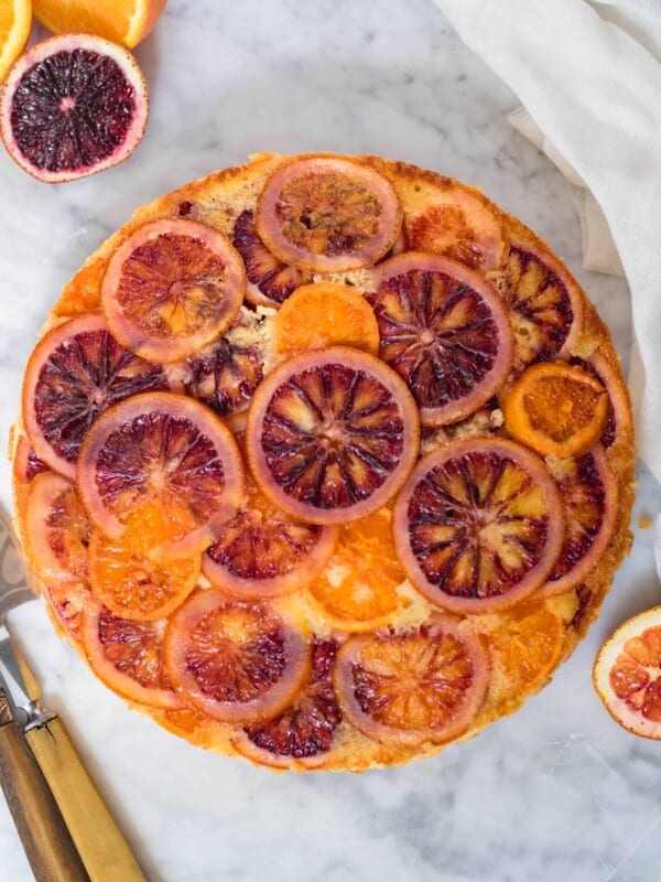 Easy upside down blood orange cake
