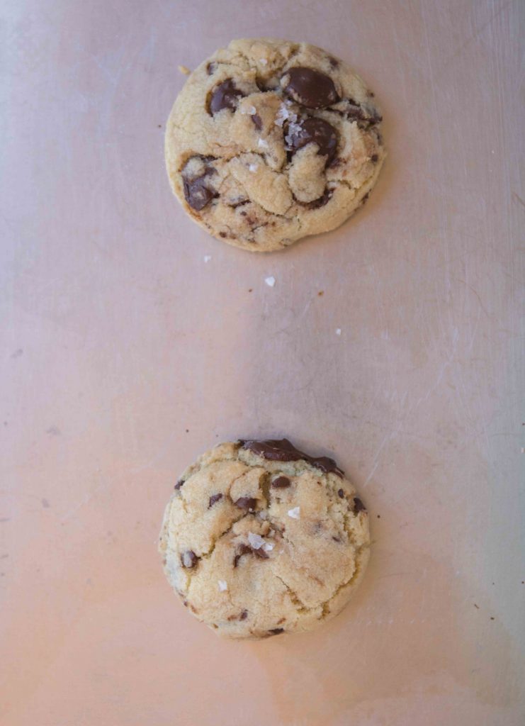 No brown sugar chocolate chip cookies
