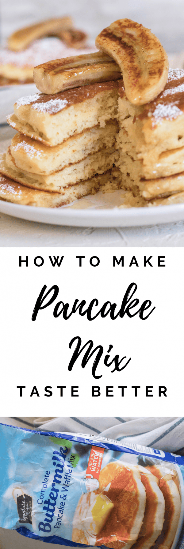 7 secrets to make boxed pancakes better + mistakes to avoid + recipe Lifestyle of a Foodie