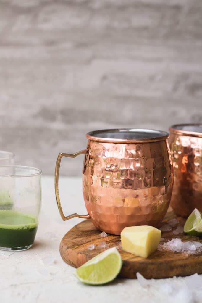 Virgin Matcha Moscow Mules