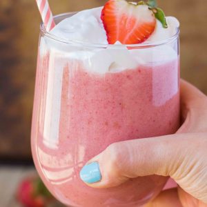 strawberry banana smoothie healthy recipe
