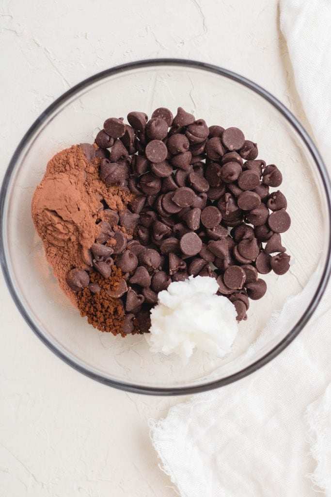 vegan mousse chocolate