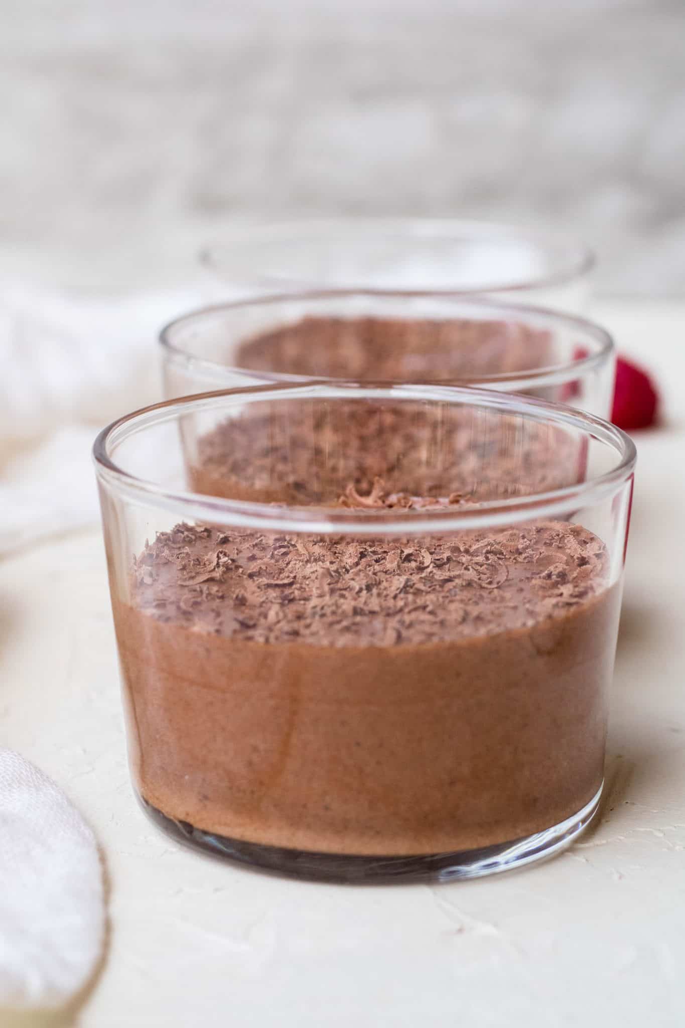 vegan chocolate mousse [aquafaba] Lifestyle of a Foodie