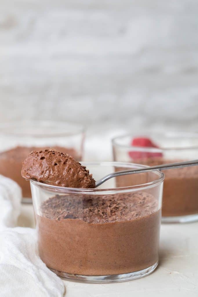 Vegan chocolate mousse