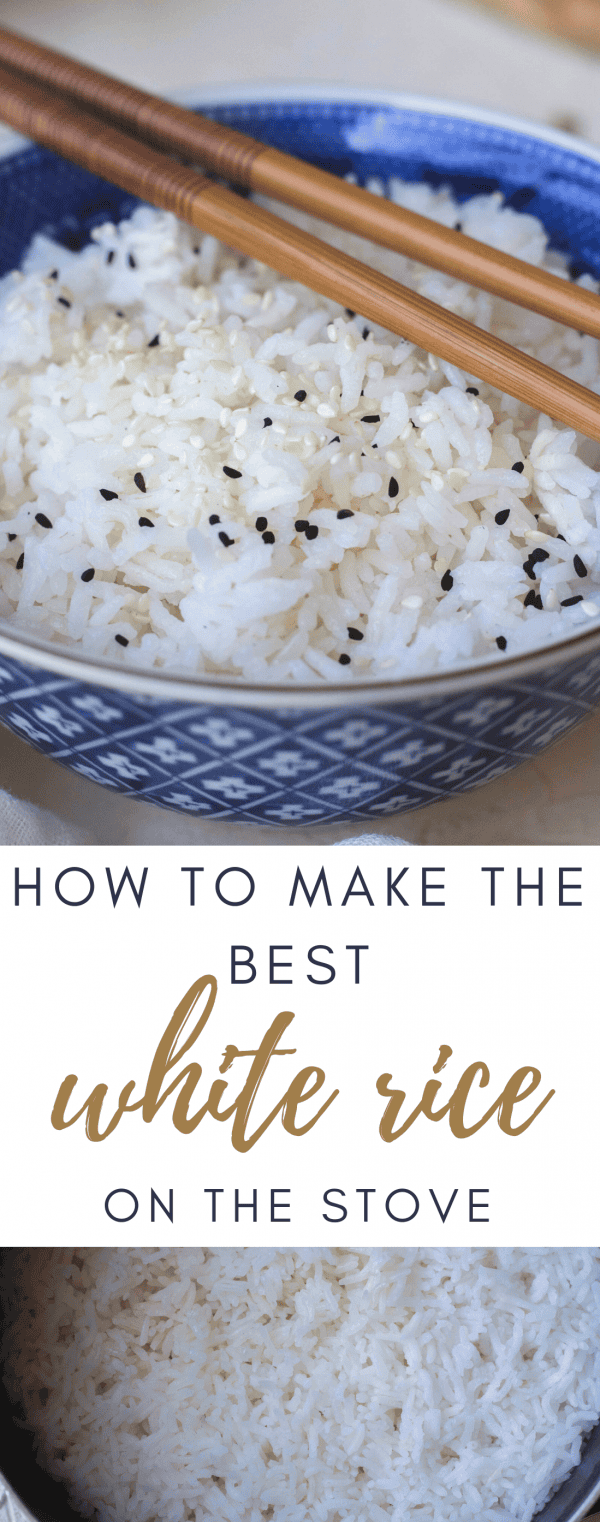How to cook white rice on the stove perfectly - Lifestyle of a Foodie
