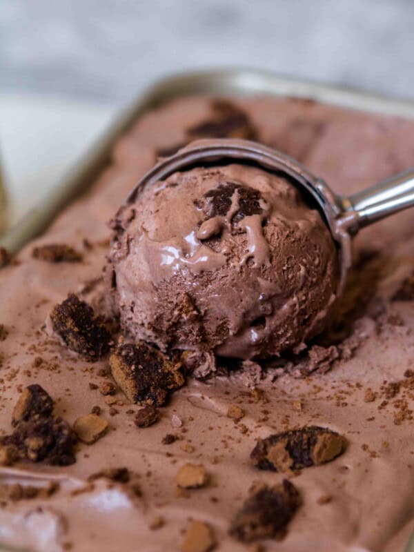 No churn brownies ice cream